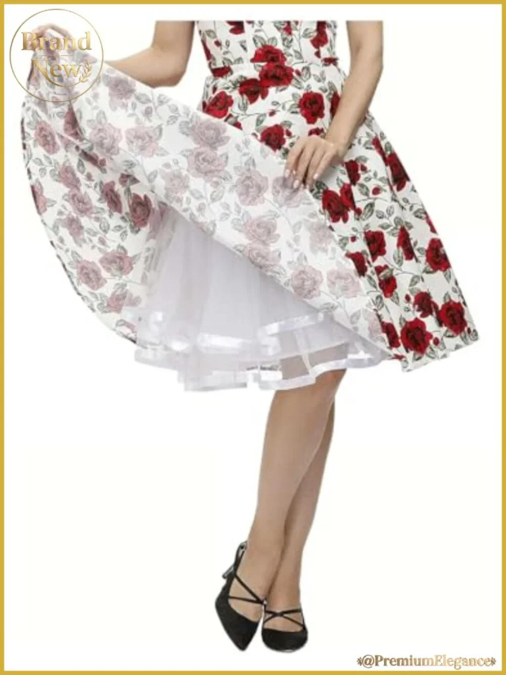 1950s Vintage Petticoat Crinoline Underskirt 3 Tier Organdy 29.5